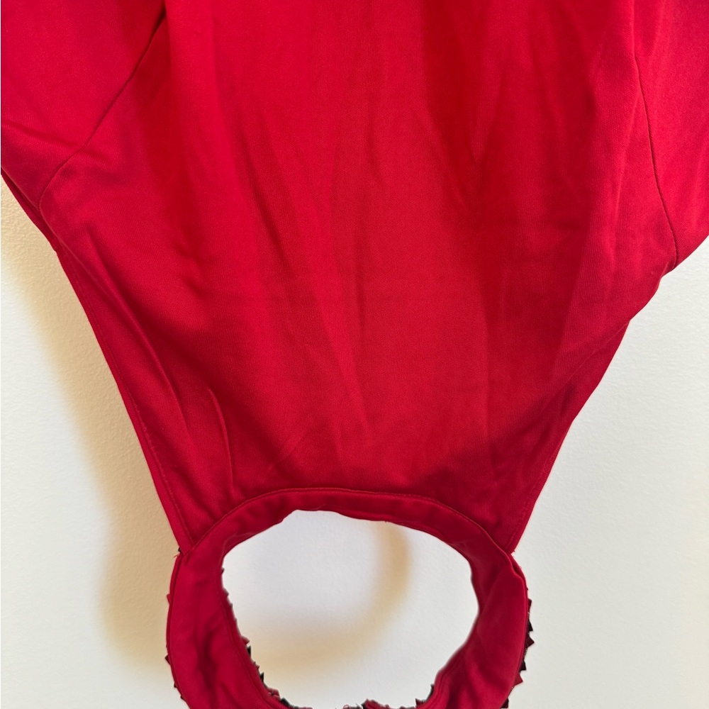 Fashion Nova Red Sequin Gown - Picture 6 of 6